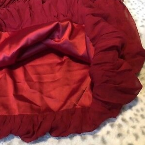 💃 Vera wang's lavender label red strapless dress - Picture 4 of 4